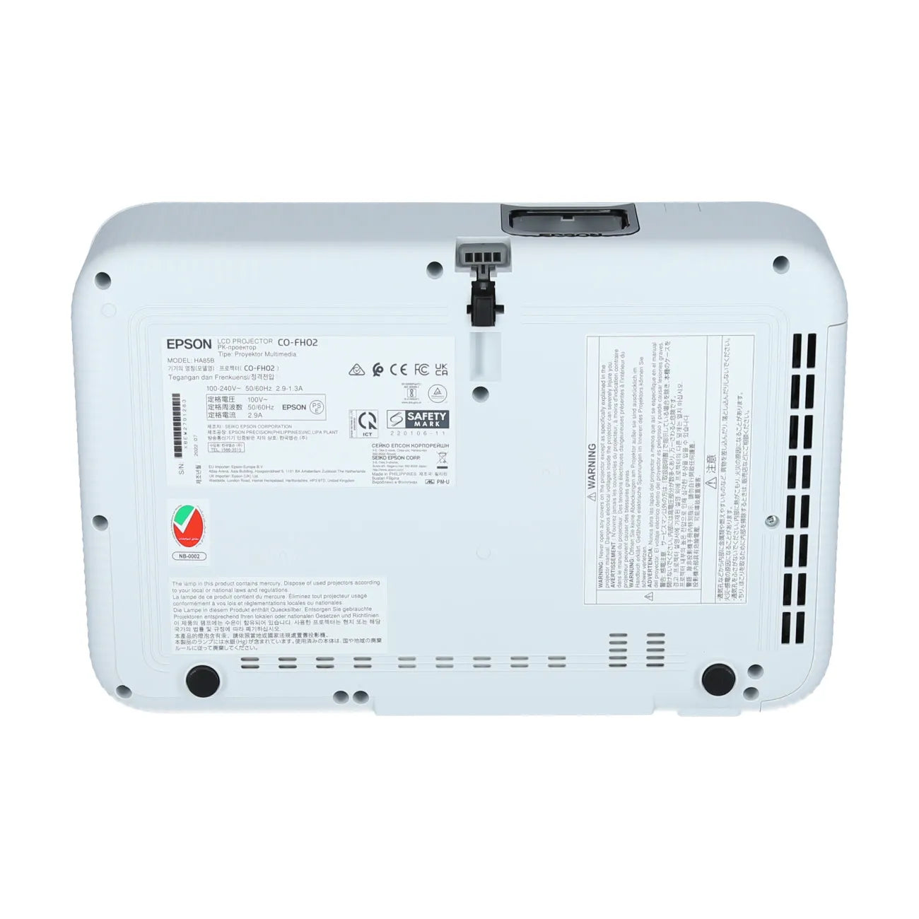 Epson CO-FH02, (1920x1080) Full HD, 3000 Lumen