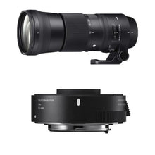 Cargar imagen en el visor de la galería, Sigma 150-600mm F5-6.3 Dg Os Hsm Contemporary - Canon + Sigma Tc-1401 1.4x Teleconverter - Canon Ef