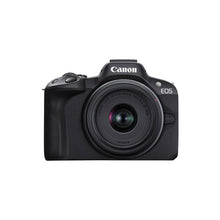 Cargar imagen en el visor de la galería, Canon EOS R50 + 18-45mm 4.5-6.3 IS STM Black