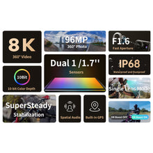 Cargar imagen en el visor de la galería, Kandao QooCam 3 Ultra 8K