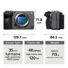 Cargar imagen en el visor de la galería, Sony FX3 Cuerpo (ILMEFX3.CEC) Cinema Line