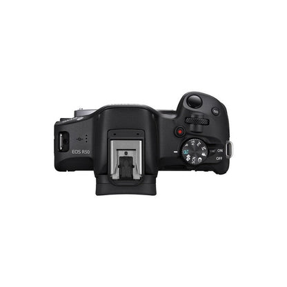 Canon EOS R50 + 18-45mm 4.5-6.3 IS STM Black