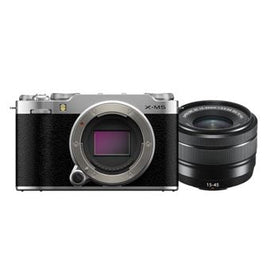 Kit cámara digital Fujifilm X-M5 Plata + Zoom XC 15-45mm