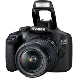 Canon EOS 2000D + objetivo EF-S 18-55mm IS II