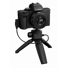 Cargar imagen en el visor de la galería, Cámara Panasonic DC G100V + 12-32MM F/3.5-5.6 ASPH + Trípode/Grip